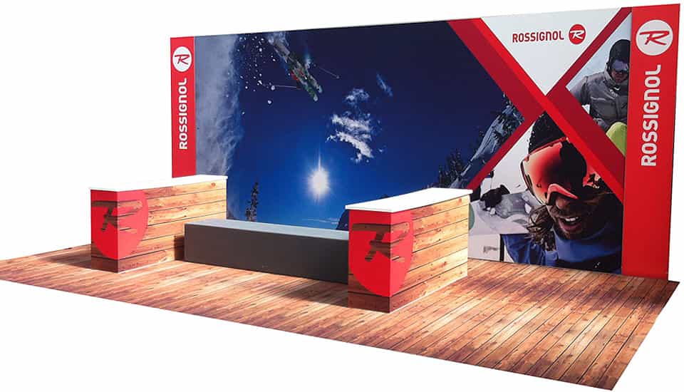 Impression sur moquette grand format pour event