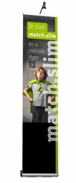 Rollup Match Slim 460x2000 mm