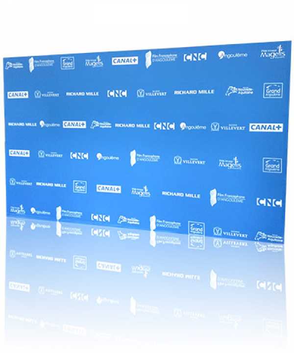 Stand parapluie Photocall